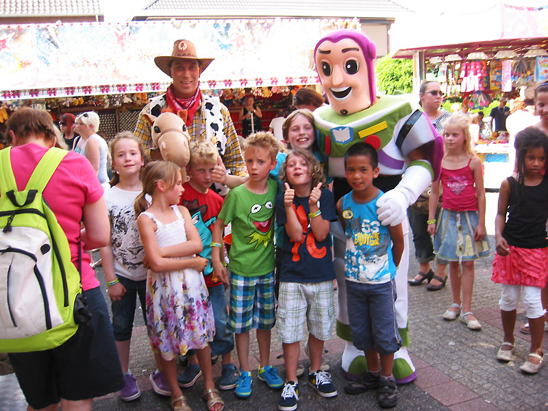 Buzz Lightyear en Woody